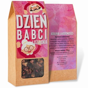 Prezent na dzień babci i dziadka herbata w pudełku 70 g