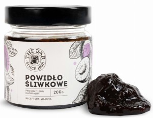 Powidła śliwkowe konfitura 200 g The Jar 83% śliwka