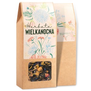 Herbata wielkanocna prezent na Wielkanoc 60 g w pudełku
