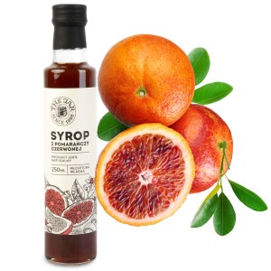 Syrop pomarańczowy z czerwonej pomarańczy 250 ml