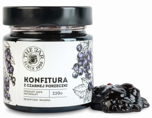 Konfitura z czarnej porzeczki porzeczkowa 210 g