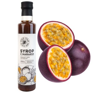 Syrop z marakui marakuja 60% cukier trzcinowy 250 ml The Jar premium