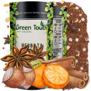 Herbata rooibos świąteczna Korzenne Święta pomarańcza cynamon