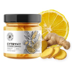 Cytryny w syropie z imbirem 210 g The Jar