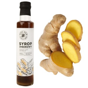 Syrop imbirowy naturalny imbir 22% 250 ml