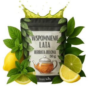 Wspomnienie Lata 50 g herbata zielona z cytryną, miętą i limonką