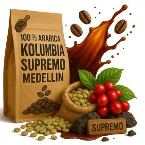 Kawa Kolumbia Supremo Medelin 250 g