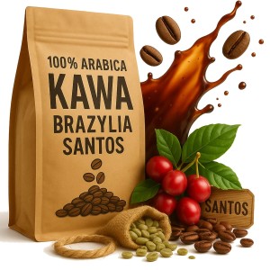 Kawa Brazylia Santos 250 g