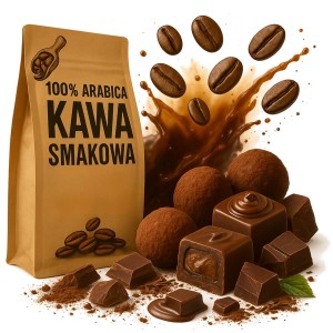  Kawa smakowa trufla belgijska arabica 1 kg o smaku praliny