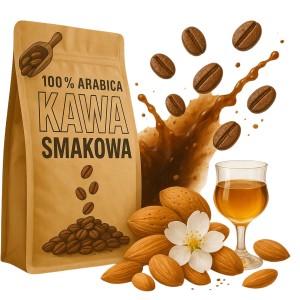 Kawa smakowa amaretto likier migdałowy arabica 1 kg