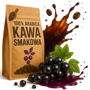 Kawa smakowa porzeczkowa owoc porzeczka arabica 1 kg
