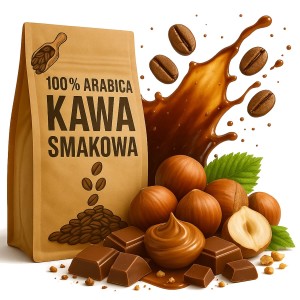 Kawa smakowa orzechowo czekoladowa 1 kg