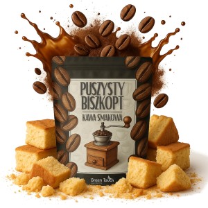 Kawa smakowa puszysty biszkopt arabica 200 g o smaku biszkoptowym