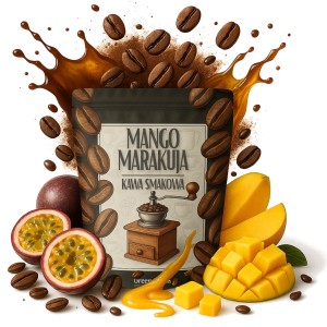Kawa smakowa marakuja z mango arabica 200 g o smaku owocowym