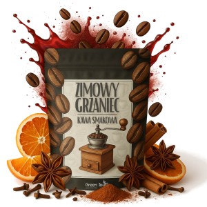 Kawa smakowa świąteczna zimowy grzaniec arabica 200 g