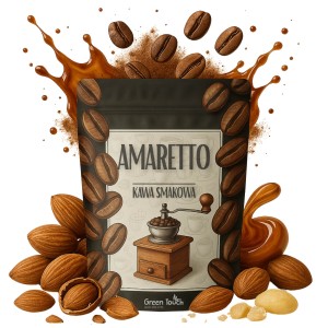 Kawa smakowa amaretto likier migdałowy arabica 200 g