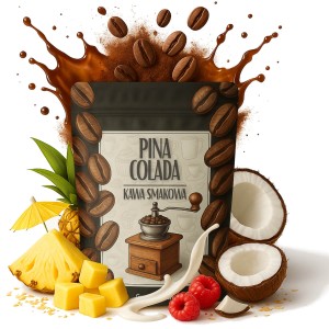 Kawa smakowa pina colada kokos ananas rum 200 g