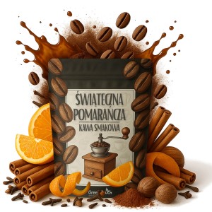 Kawa świąteczna pomarańcza korzenna grzaniec 200 g