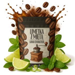 Kawa smakowa limetka z miętą miętowa limonka 200 g