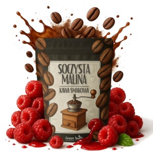 Kawa smakowa malinowa soczysta malina arabica 200 g