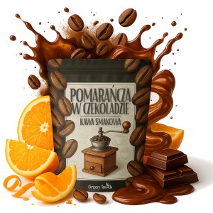 Kawa ziarnista smakowa pomarańcze w czekoladzie 200 g
