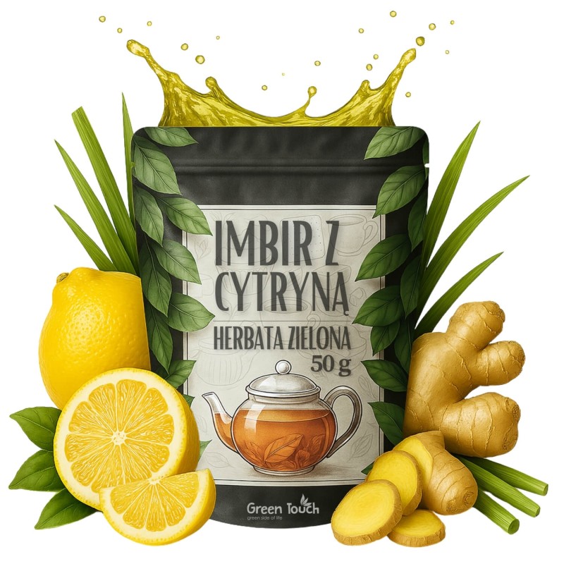 Imbir z Cytryną 50 g herbata zielona z imbirem i skórką cytrynową (1).jpg