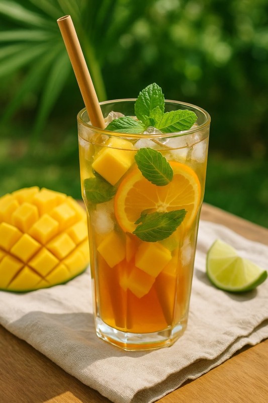 Herbata zielona ICE TEA LETNIE MANGO 50 g DO HERBATY MROŻONEJ ORZEŹWIAJĄCA (3).jpg