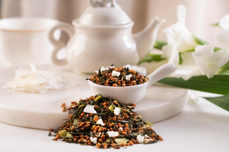 Herbata zielona japońska JAPAN ORANGE 50 g GENMAICHA KOKOS POMARAŃCZA (1).jpg