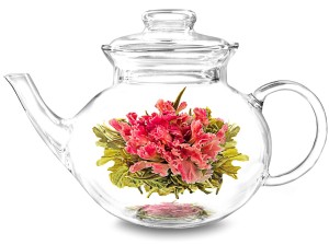 Calabash herbata kwitnąca zielona i biała 1 szt.