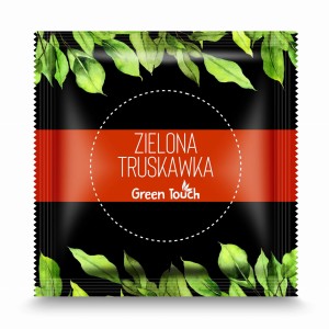 Herbata zielona Truskawka w saszetce