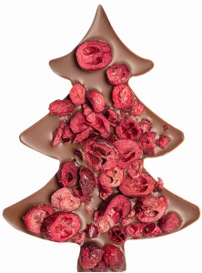 Choinka czekolada świąteczna mleczna lub gorzka 80g