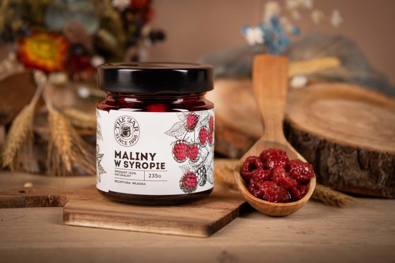 Maliny w syropie THE JAR 235 g (2).jpg