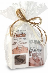 Zestaw prezentowy kubek z kawą dla taty, prezent na dzień ojca