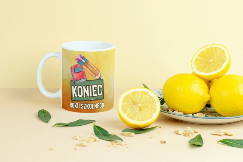 Kubek dla nauczyciela na zakończenie roku szkolnego