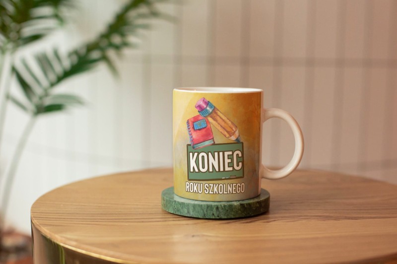 Kubek dla nauczyciela na zakończenie roku szkolnego