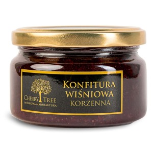 Konfitura wiśniowa korzenna 80% 235 g