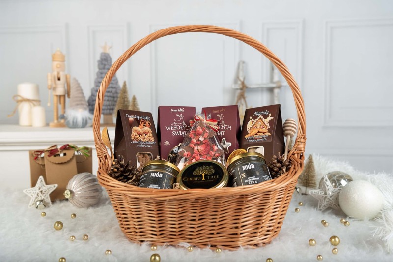 Zestaw prezentowy kosz na swieta prezent Green Touch (39).JPG