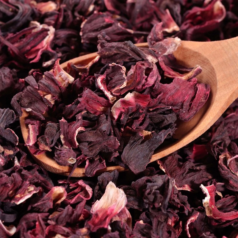 Hibiskus kwiat suszony herbata Malwa Sudańska kwiaty