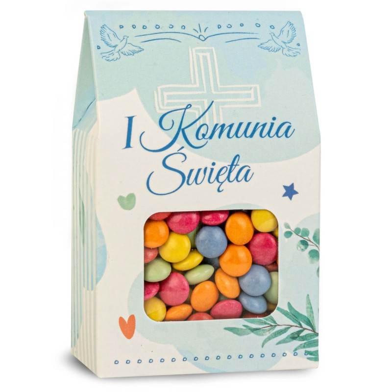 Podziekowania dla gosci komunia chrzest w pudelku cukierki draze naturalne (1).jpg