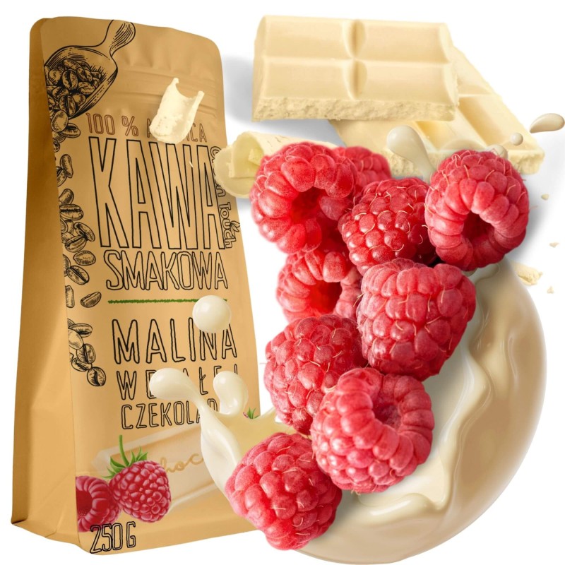 kawa o smaku maliny w bialej czekoladzie Green Touch (4).jpg