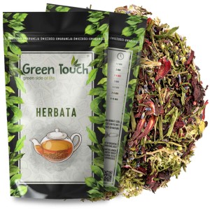 Herbata konopna hibiskus i lawenda kwiat konopi naturalna 30 g