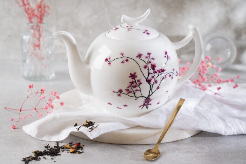 dzbanek 1l do herbaty i kawy ceramiczny cherry blossom (1).jpg