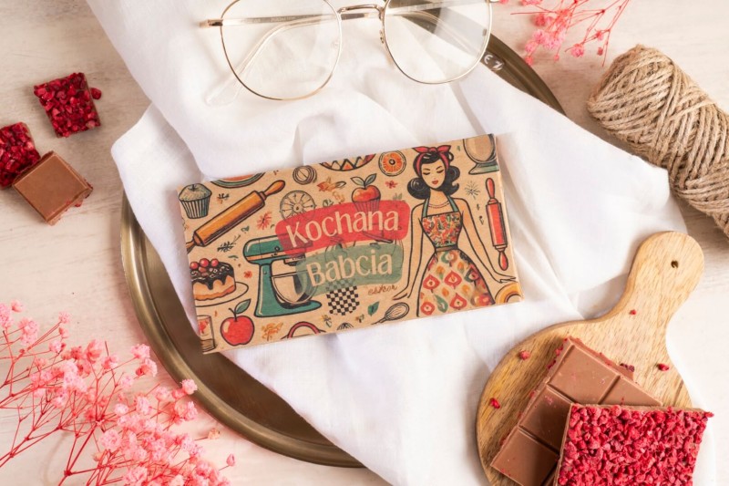 Prezent na dzien babci i dziadka czekolada kraftowa mleczna z malinami 50 g (9).jpg