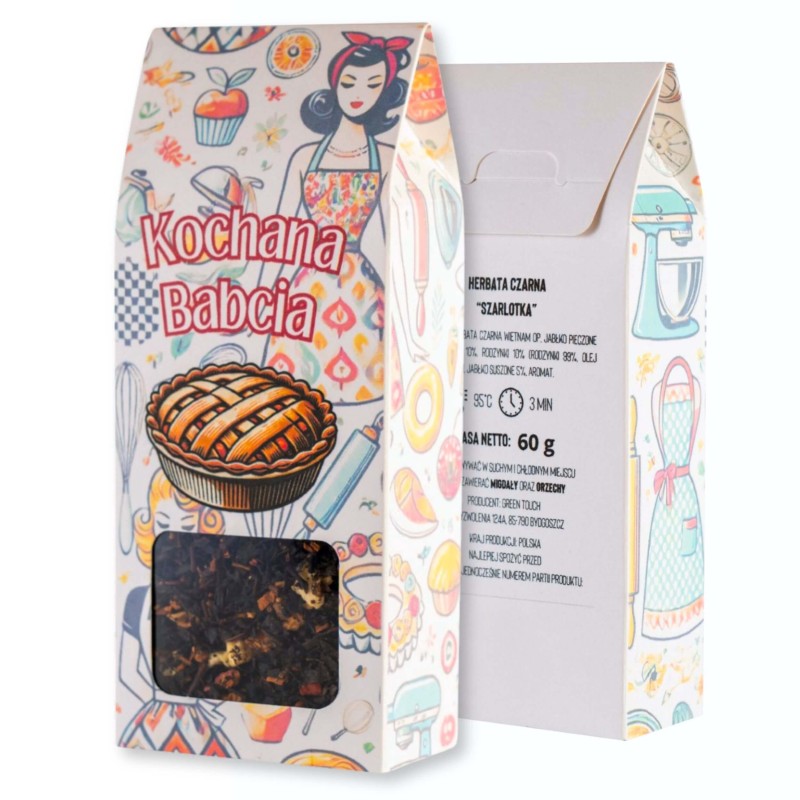 Prezent na dzien babci herbata czarna szarlotka w pudelku z nadrukiem 60 g (5).jpg