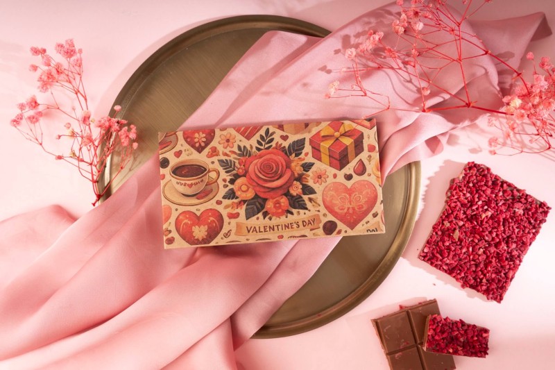 prezent na dzien kobiet walentynki upominek czekolada mleczna 50 g kraftowa z nadrukiem (1).jpg