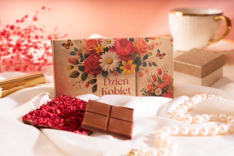 prezent na dzien kobiet walentynki upominek czekolada mleczna 50 g kraftowa z nadrukiem (3).jpg