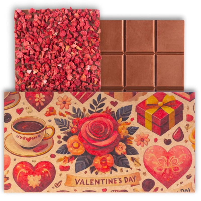 prezent na dzien kobiet walentynki upominek czekolada mleczna 50 g kraftowa z nadrukiem (5).jpg