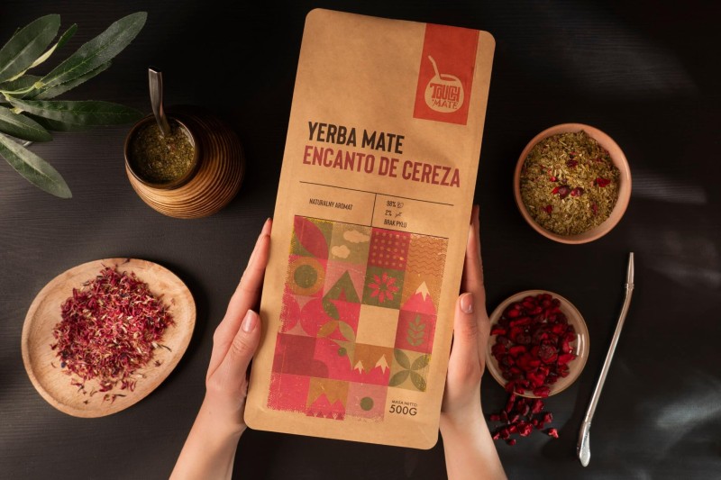 Yerba Mate Green Touch Mate Encanto de Cereza 500 g wisniowa naturalna (3).jpg