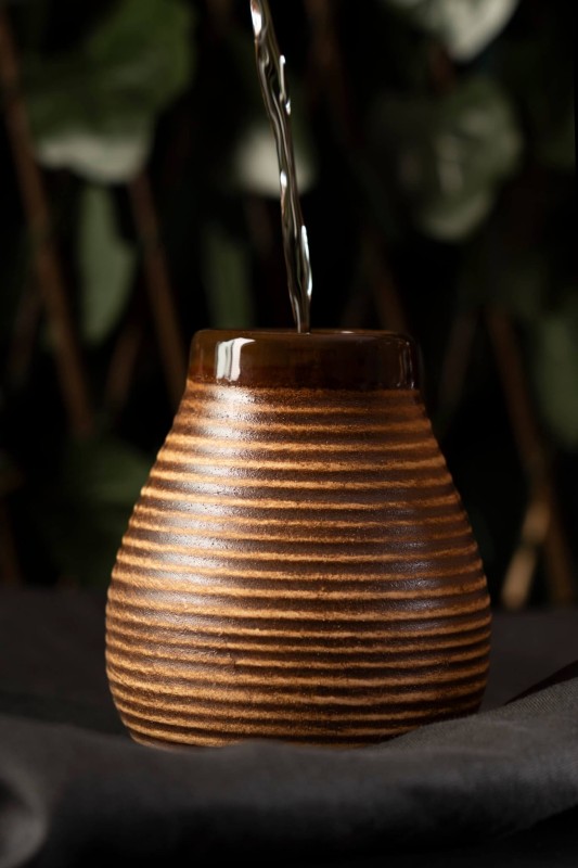 Matero tykwa ceramiczna do yerba mate 330 ml polska ceramika szkliwiona