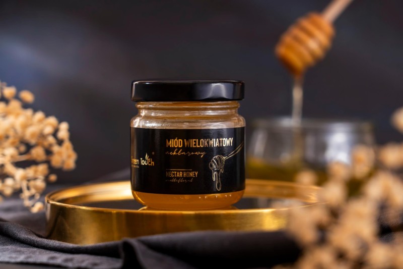Miod wielokwiatowy nektarowy polski prawdziwy 100 g aromatyczny (2).jpg